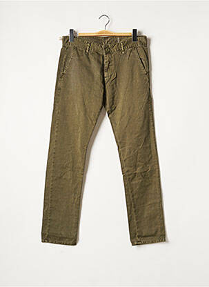 Pantalon chino buzunare mărime normală verde LE TEMPS DES CERISES bărbat
