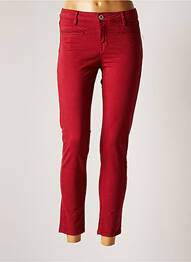 Pantalon 7/8 roșu DENIM STUDIO femme