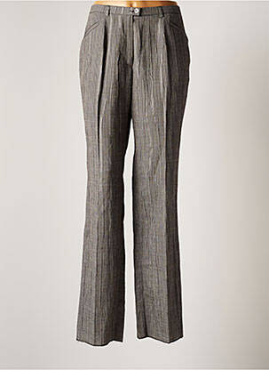 Pantalon drept gri CHRISTIAN MARRY femeie