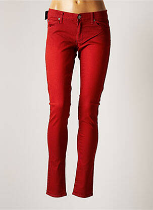Pantalon slim roșu CHEAP MONDAY femeie
