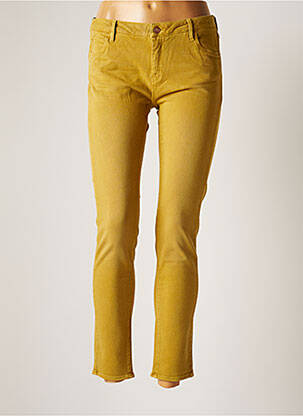 Pantalon drept galben REIKO femeie