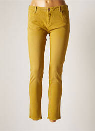 Pantalon drept galben REIKO femeie