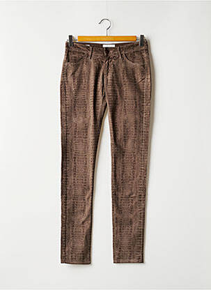Pantalon drept maro REIKO femeie