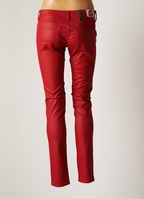 Pantalon slim roșu LE TEMPS DES CERISES femeie