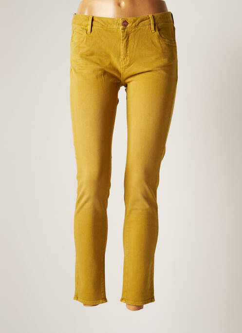 Pantalon drept galben REIKO femeie