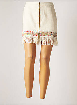 Fustă scurtă bej PAUL & JOE femeie