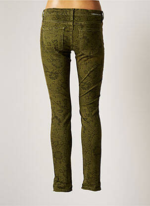 Pantalon slim verde CURRENTE/ELLIOTT femeie