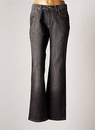 Blugi cu croială dreaptă gri TRUSSARDI JEANS femme
