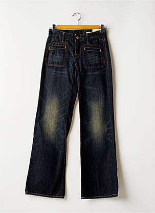 Blugi cu croială largă albastru REPLAY femeie