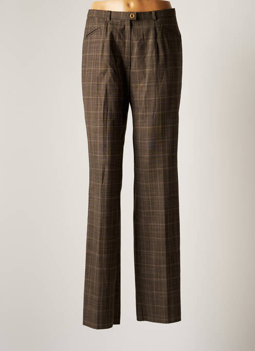 Pantalon drept maro CHRISTIAN MARRY femeie