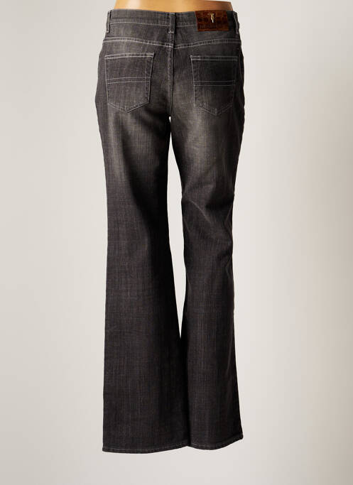 Blugi cu croială dreaptă gri TRUSSARDI JEANS femme