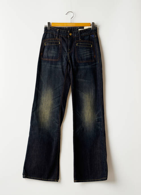 Blugi cu croială largă albastru REPLAY femeie