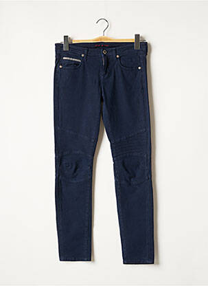 Pantalon slim albastru PAUL & JOE femeie