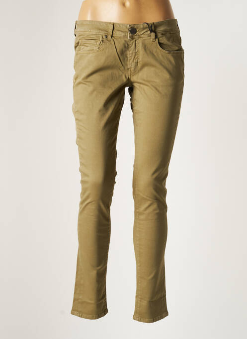 Pantalon slim verde CIMARRON femeie