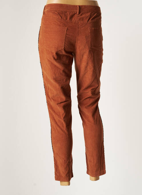 Pantalon 7/8 maro PAUL & JOE femeie