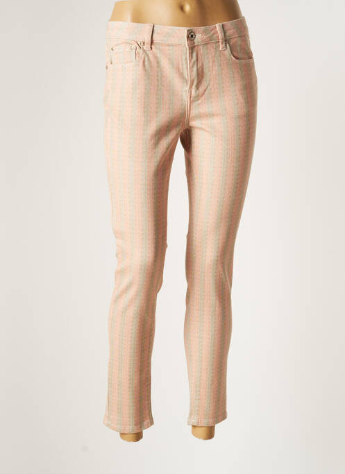 Pantalon slim portocaliu TOXIK3 femeie