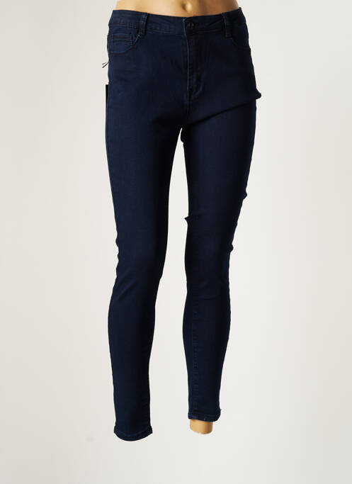 Pantalon slim albastru YU & ME femeie