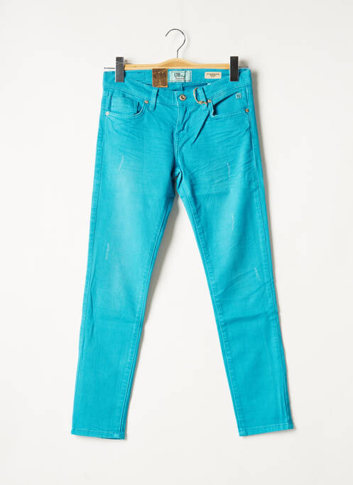 Pantalon slim albastru LTB femeie