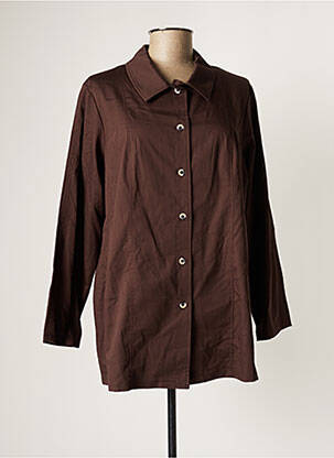 Tunică mâneci lungi maro CHRISTIAN MARRY femeie