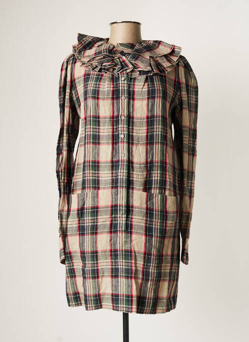 Rochie scurtă bej BALENCIAGA femeie