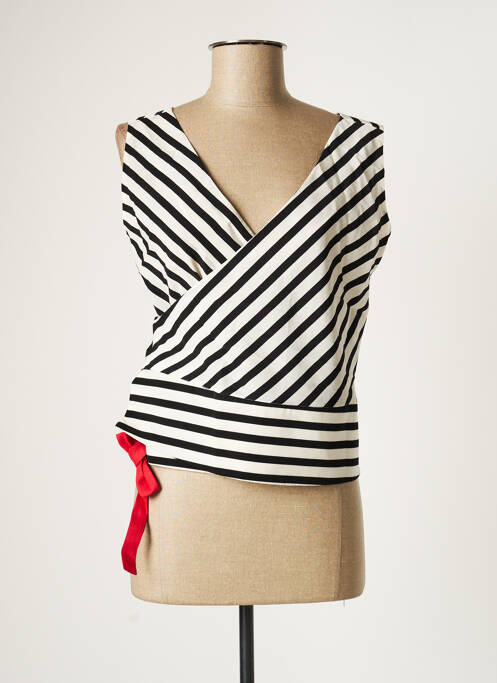 Top negru MON HANBOK femeie