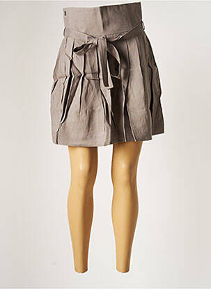 Fustă scurtă gri MON HANBOK femeie