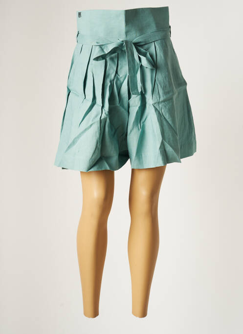 Fustă scurtă verde MON HANBOK femeie