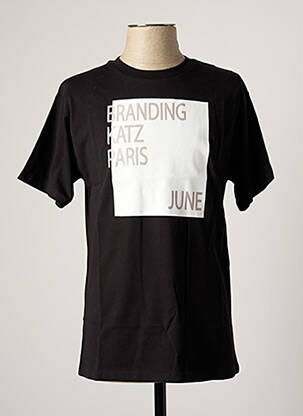 Tricou negru KATZ OUTFITTER bărbat