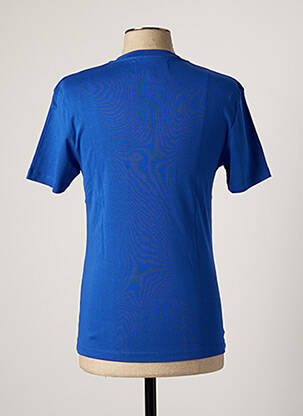 Tricou broderie mâneci scurte albastru KATZ OUTFITTER bărbat