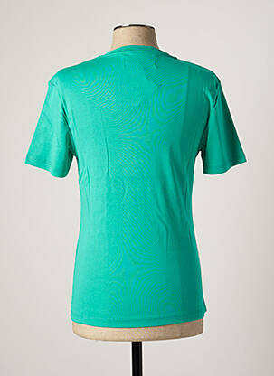 Tricou broderie mâneci scurte verde KATZ OUTFITTER bărbat