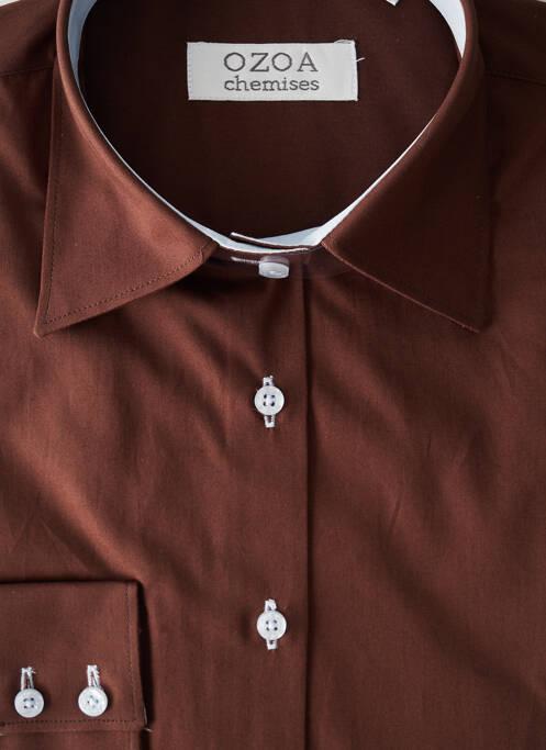 Cămașă maro OZOA femeie