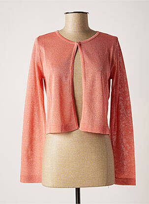 Vestă cu mâneci lungi roz NINATI femeie