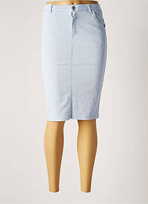 Fustă midi albastru NINATI femeie