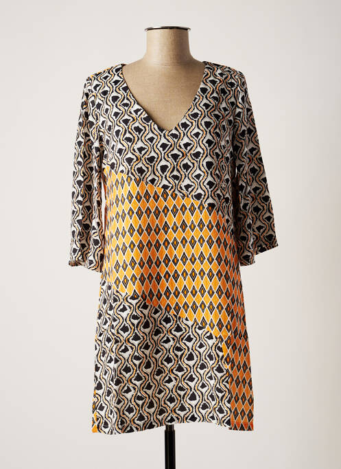 Rochie scurtă portocaliu NINATI femeie