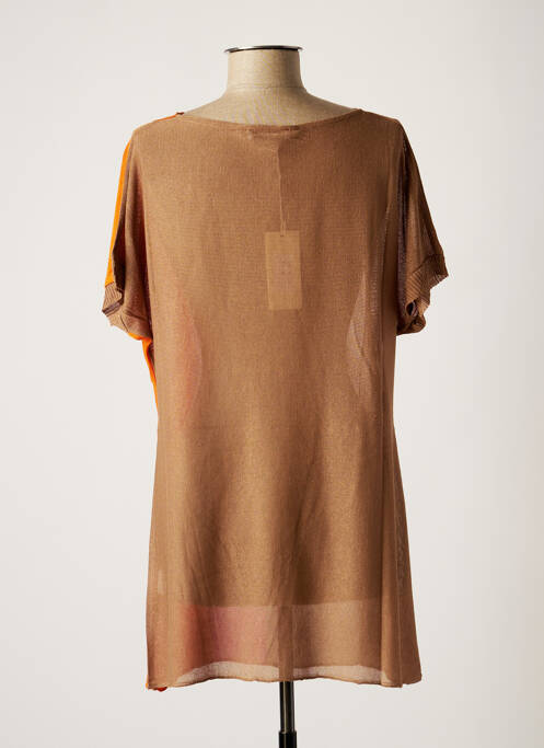 Pulover tunică maro NINATI femeie