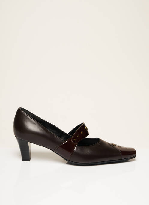 Pantofi cu toc maro J.METAYER femeie