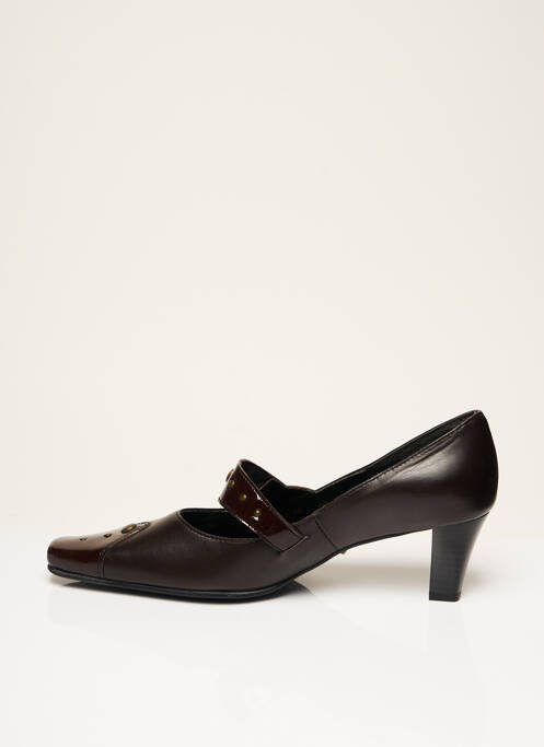 Pantofi cu toc maro J.METAYER femeie