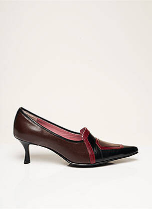 Pantofi cu toc maro CORINE femeie