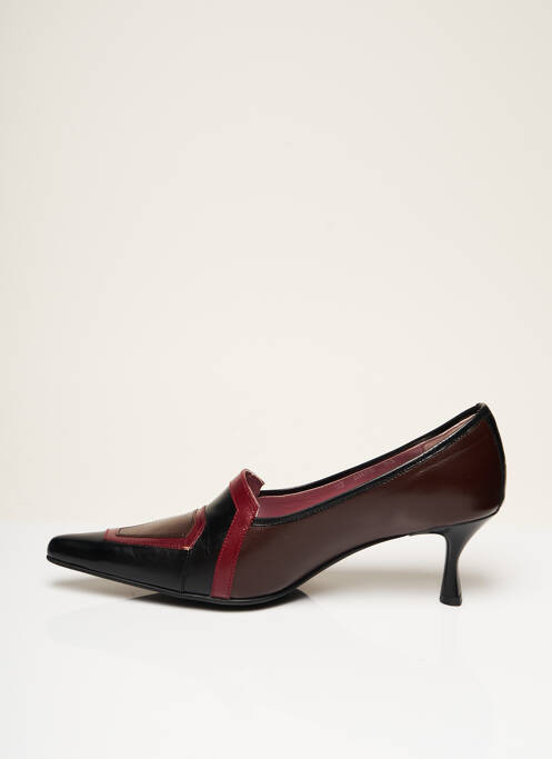 Pantofi cu toc maro CORINE femeie