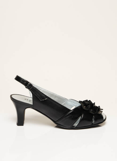 Sandale/Pantofi decupați negru ARTIKA SOFT femeie