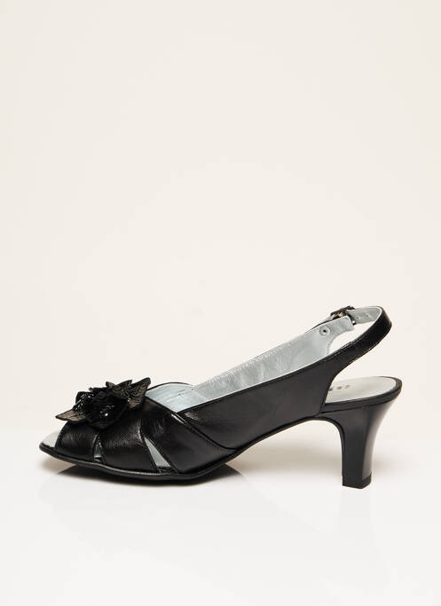 Sandale/Pantofi decupați negru ARTIKA SOFT femeie