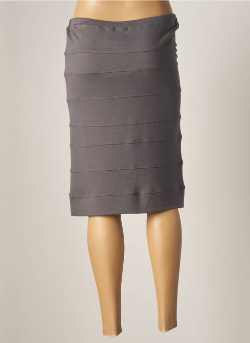 Fustă midi gri NATHALIE CHAIZE femeie