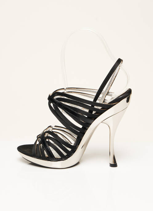 Sandale/Pantofi decupați negru EXTE femeie