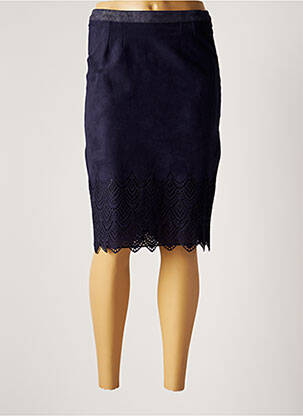 Fustă midi albastru JUMFIL femeie