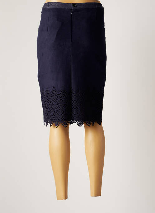 Fustă midi albastru JUMFIL femeie