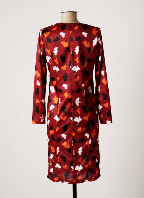 Rochie midi maro GUY DUBOUIS femeie