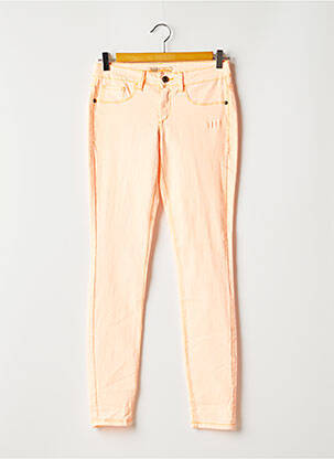 Pantalon slim talie joasă talie joasă portocalie TIFFOSI femeie