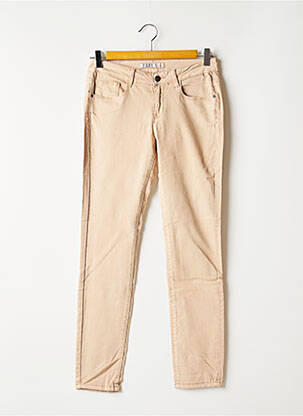 Pantalon slim bej TIFFOSI femeie