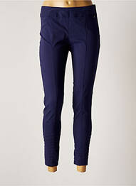 Pantalon 7/8 țesătură poplin albastru MADO ET LES AUTRES femme
