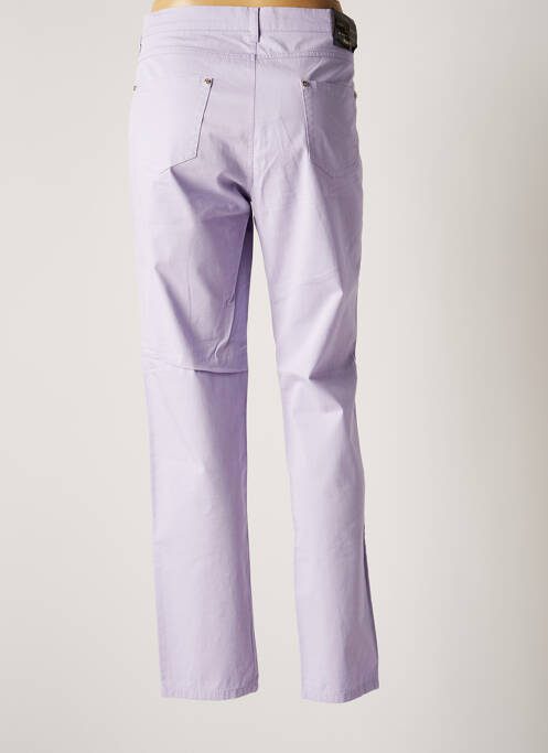 Pantalon drept violet DIANA GALLESI femeie
